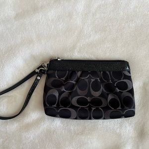 Coach Signature wristlet